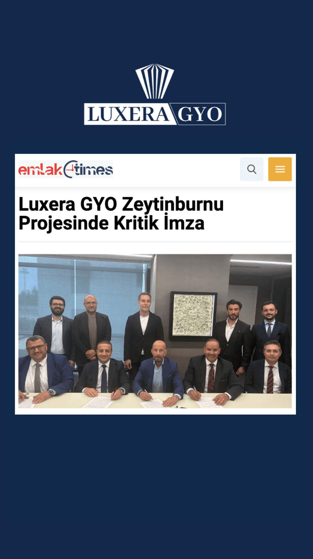 Luxera GYO Zeytinburnu Projesinde Kritik