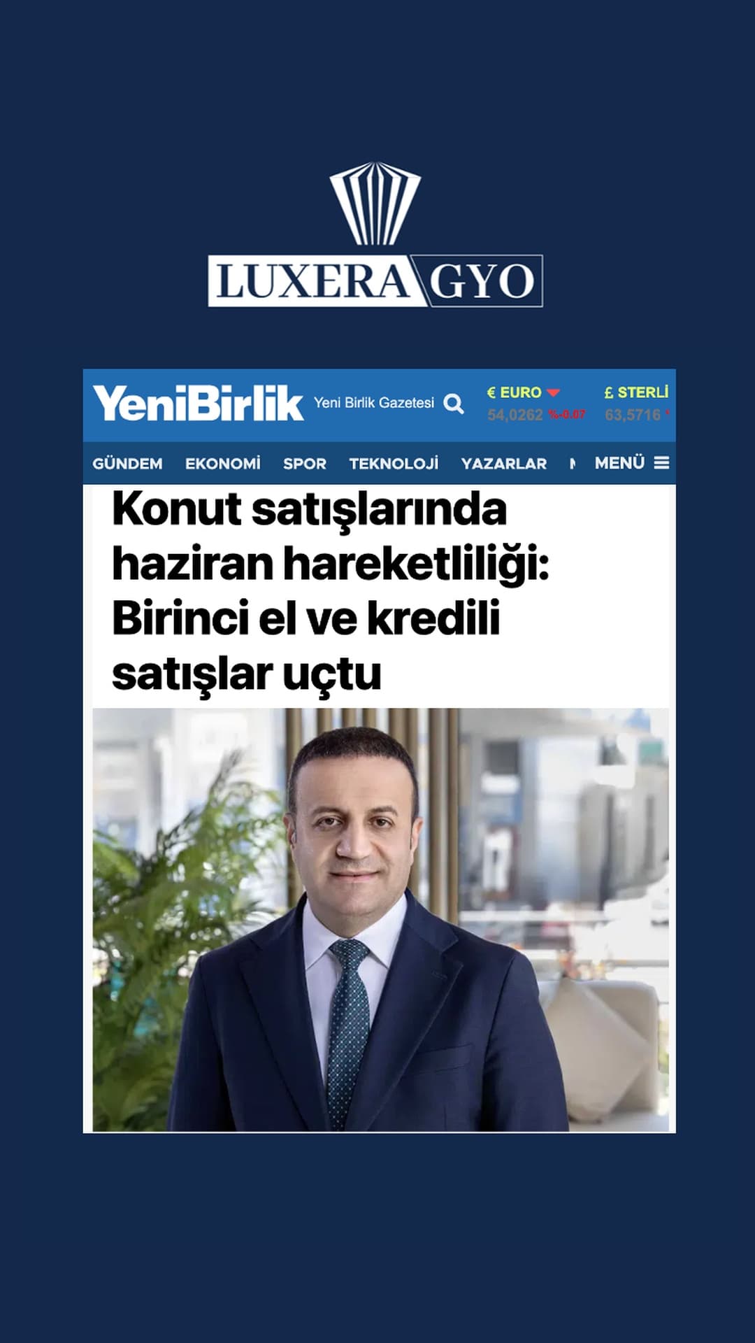 Konut satışlarında haziran hareketliliği: Birinci el ve kredili satışlar uçtu